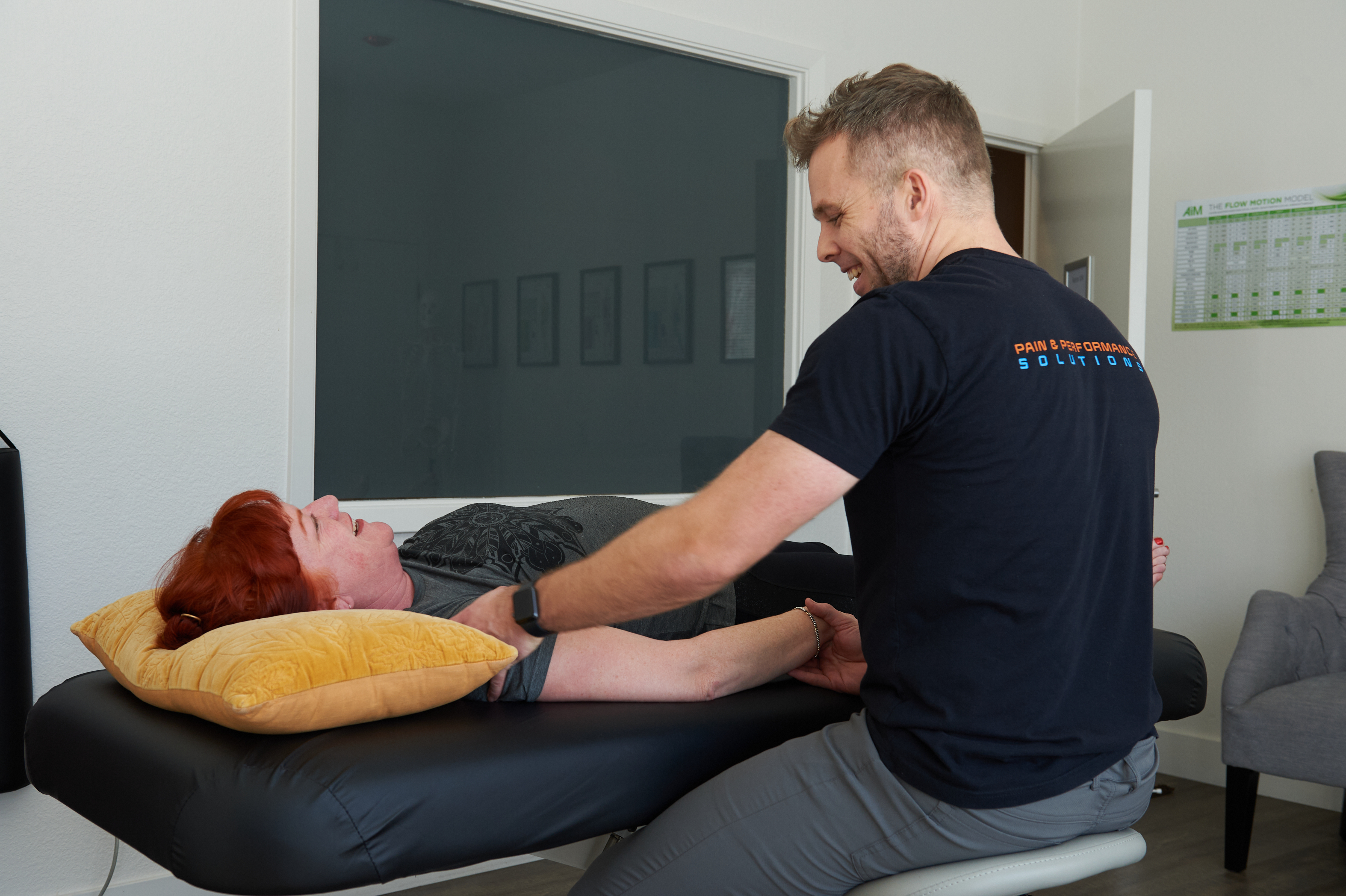 Active Release Technique shoulder treatment at Pain and Performance Solutions