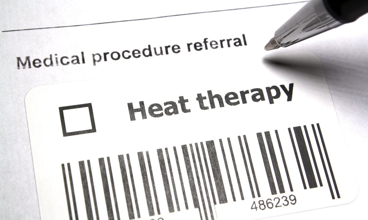 medical referral for heat therapy